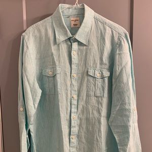 Murano Baird McNutt Long Sleeve Linen Shirt